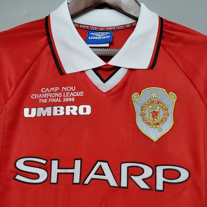 MANCHESTER UNITED I 99/00 HOMBRE (RETRO) MANGA LARGA